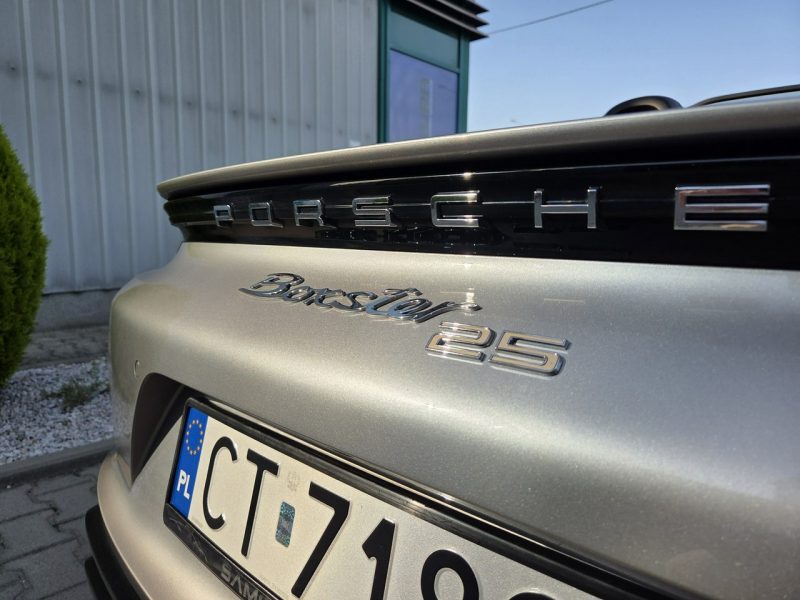 Porsche 718 Boxster 25 Years Edition 4.0 400KM. FV23%. Gwarancja 05.2026. Limitowany.