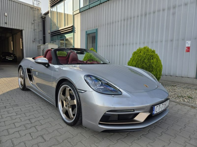 Porsche 718 Boxster 25 Years Edition 4.0 400KM. FV23%. Gwarancja 05.2026. Limitowany.
