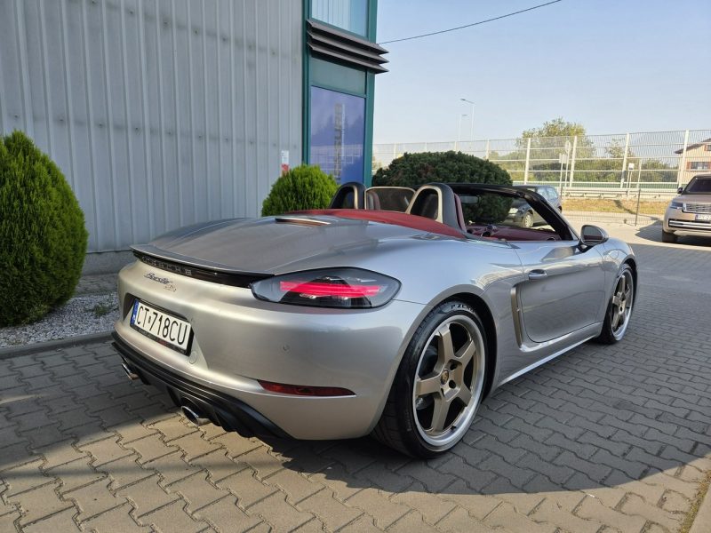 Porsche 718 Boxster 25 Years Edition 4.0 400KM. FV23%. Gwarancja 05.2026. Limitowany.