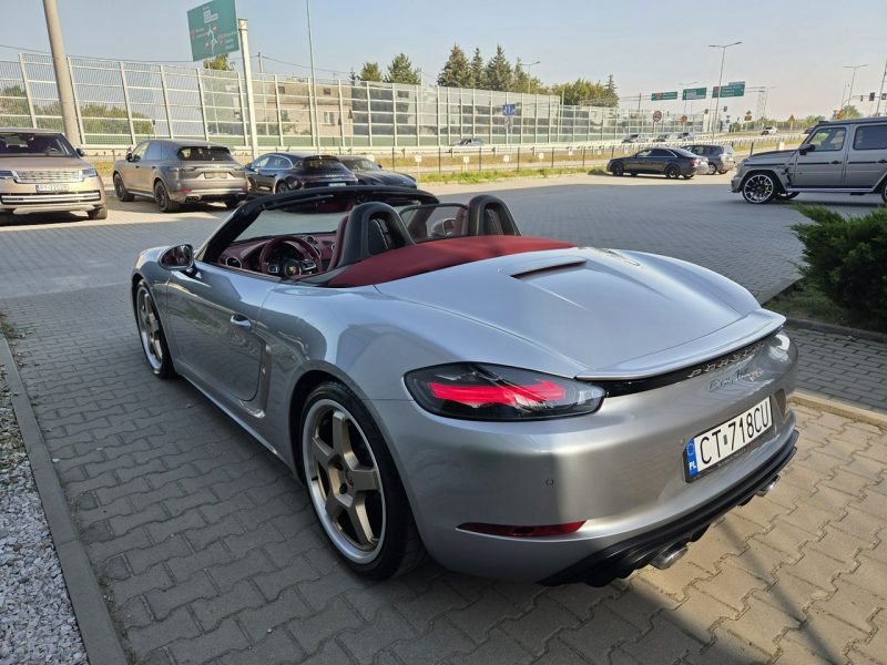 Porsche 718 Boxster 25 Years Edition 4.0 400KM. FV23%. Gwarancja 05.2026. Limitowany.