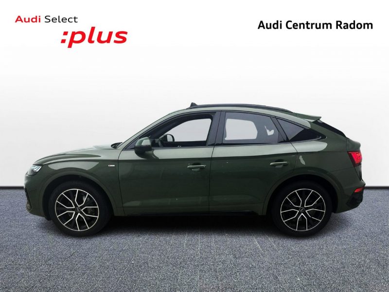 Audi Q5 Sportback 45 TFSI 265KM Stronic Sline Hak Panorama Matrix ACC B&O Pneumatyka I (2020-2025)