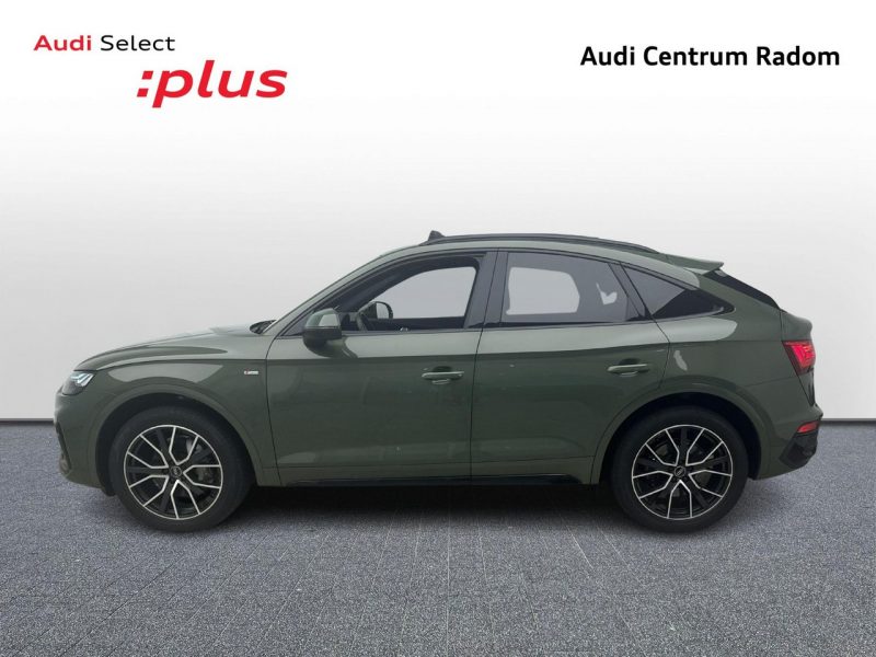 Audi Q5 Sportback 45 TFSI 265KM Stronic Sline Hak Panorama Matrix ACC B&O Pneumatyka I (2020-2025)