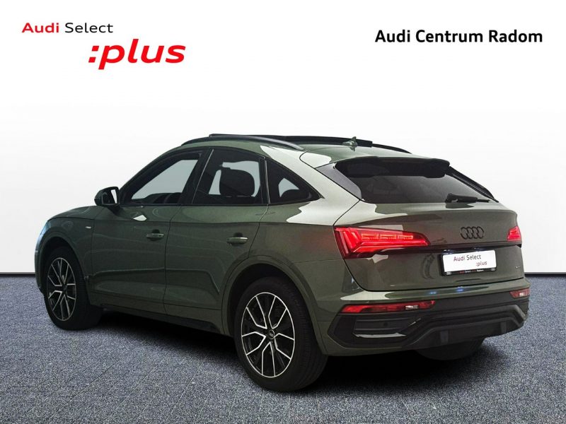Audi Q5 Sportback 45 TFSI 265KM Stronic Sline Hak Panorama Matrix ACC B&O Pneumatyka I (2020-2025)