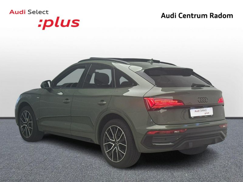 Audi Q5 Sportback 45 TFSI 265KM Stronic Sline Hak Panorama Matrix ACC B&O Pneumatyka I (2020-2025)
