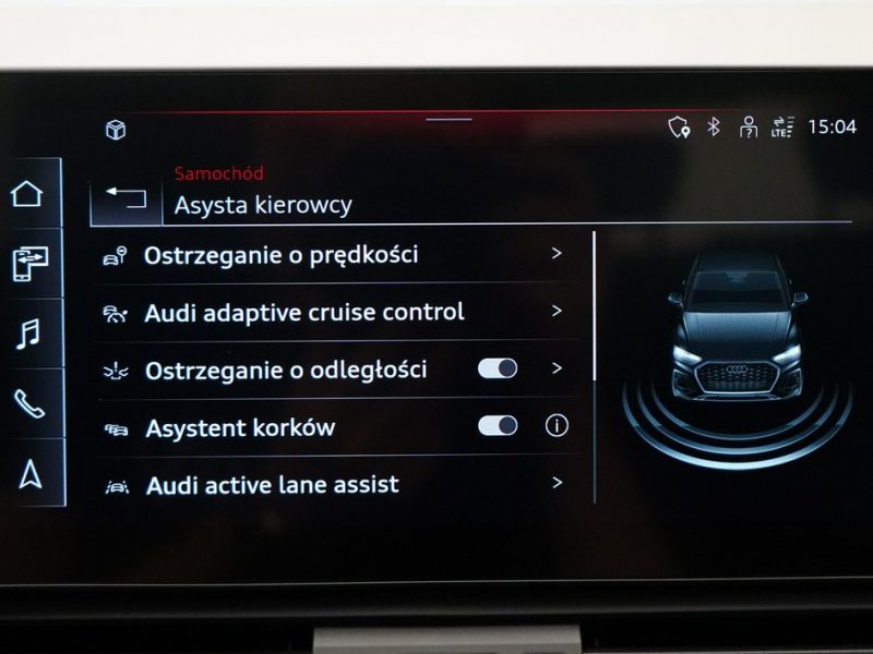 Audi Q5 Sportback 45 TFSI 265KM Stronic Sline Hak Panorama Matrix ACC B&O Pneumatyka I (2020-2025)