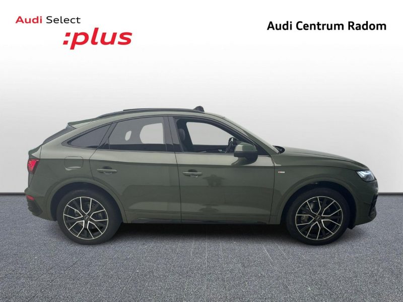 Audi Q5 Sportback 45 TFSI 265KM Stronic Sline Hak Panorama Matrix ACC B&O Pneumatyka I (2020-2025)