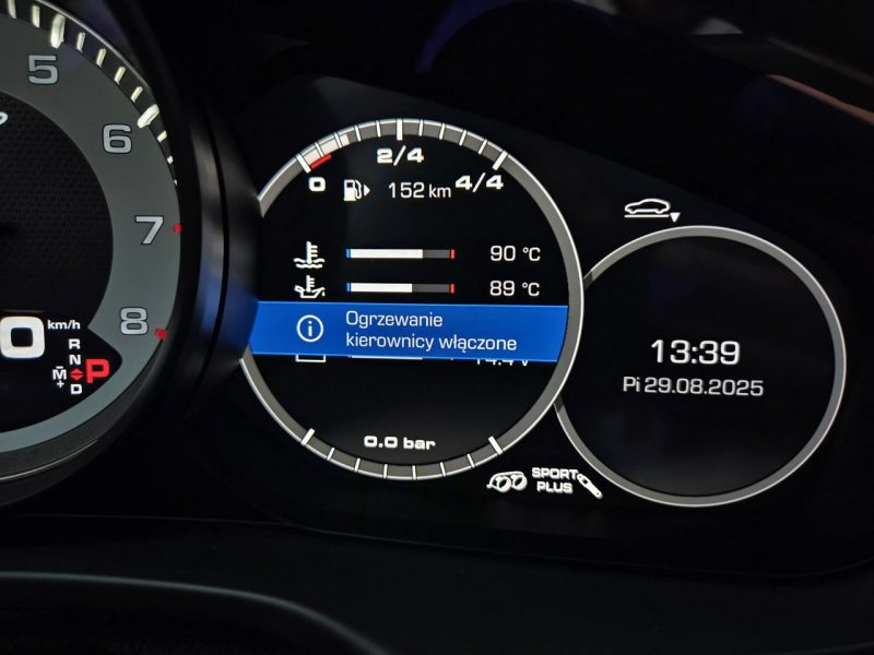 Porsche Panamera Turbo 550KM. Pełna specyfikacja. 22 000 km. Gwarancja do 09.2026.
