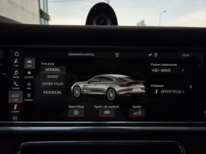 Porsche Panamera Turbo 550KM. Pełna specyfikacja. 22 000 km. Gwarancja do 09.2026.