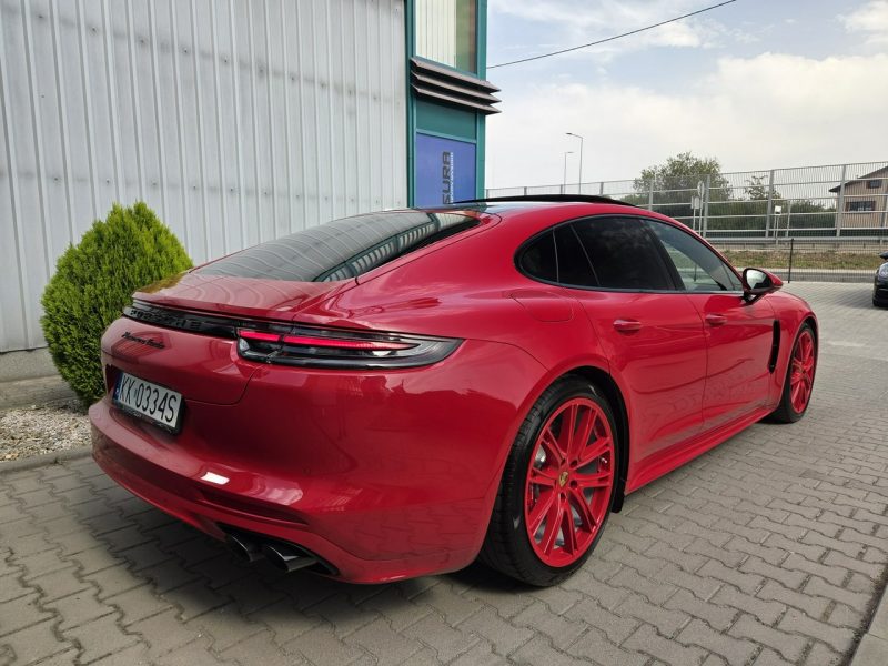 Porsche Panamera Turbo 550KM. Pełna specyfikacja. 22 000 km. Gwarancja do 09.2026.