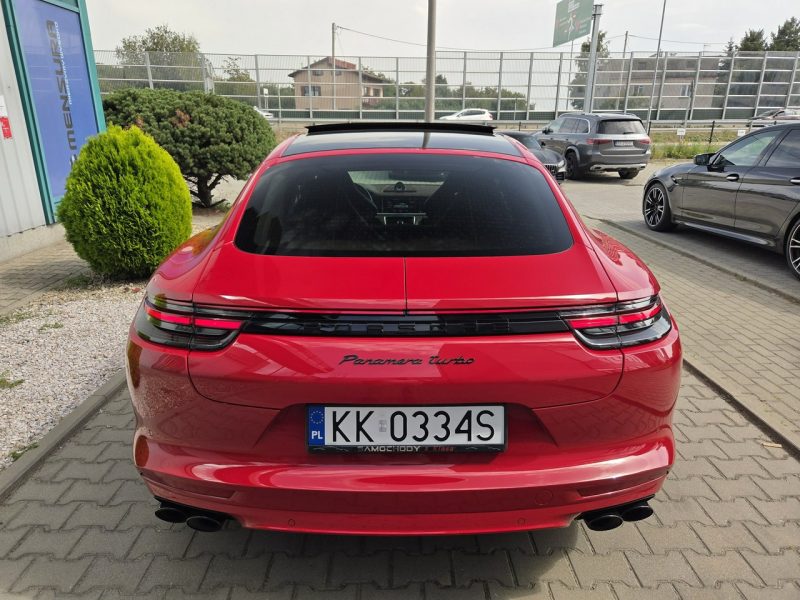 Porsche Panamera Turbo 550KM. Pełna specyfikacja. 22 000 km. Gwarancja do 09.2026.