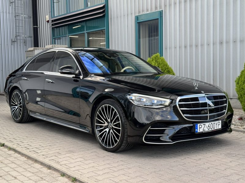 Mercedes S 580 V8 4Matic 503 KM. Salon PL. Webasto, masaże. Gwarancja do 09.2028. W 223 (2020-)