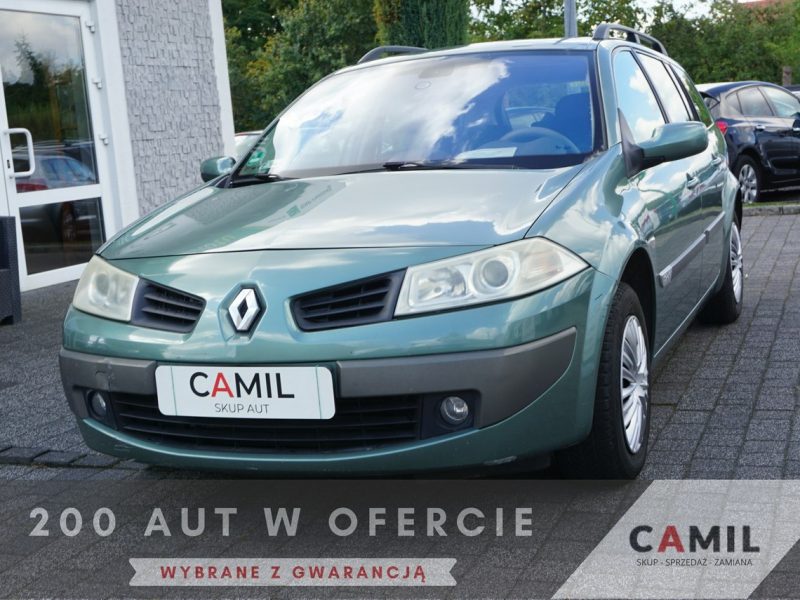 Renault Megane zarejestrowany, ubezpieczony II (2002-2008)