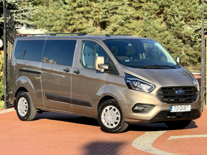 Ford Transit Custom 2.0 Automat 9-osób Duża Nawigacja Car Play Bixenony Klimatronic Radar