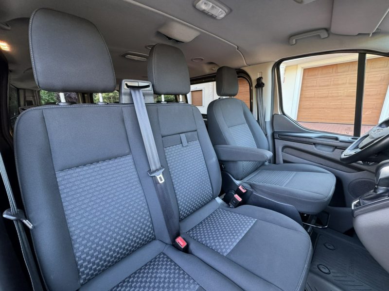 Ford Transit Custom 2.0 Automat 9-osób Duża Nawigacja Car Play Bixenony Klimatronic Radar