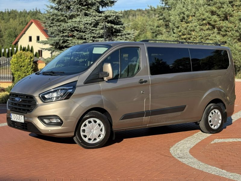 Ford Transit Custom 2.0 Automat 9-osób Duża Nawigacja Car Play Bixenony Klimatronic Radar