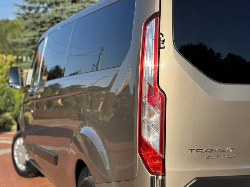 Ford Transit Custom 2.0 Automat 9-osób Duża Nawigacja Car Play Bixenony Klimatronic Radar