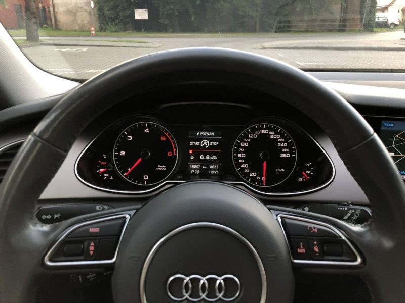 Audi A4 B8 LIFT Avant 2013r 2.0 TDI 177KM Jasne wnętrze Automat Led Navi Xenon B8 (2007-2015)