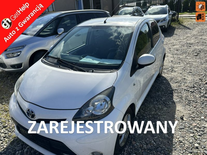 Toyota Aygo Po podwójnym liftingu, 5 drzwi, rozrząd na łańcuszku, światła LED I (2005-2014)