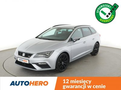 Seat Leon FR automat alcantara virtual panorama ACC grzane fotele PDC-kamera LED III (2012-)