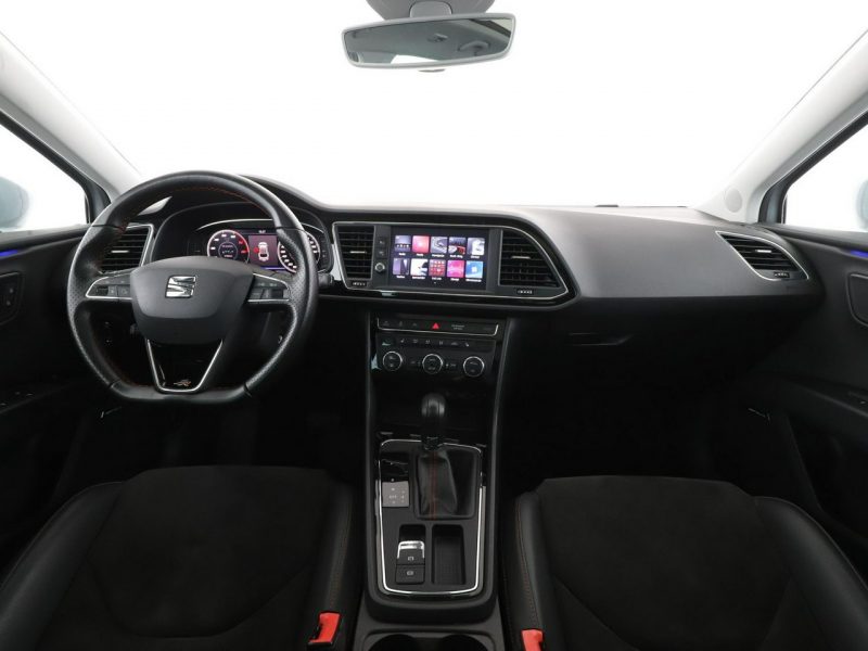 Seat Leon FR automat alcantara virtual panorama ACC grzane fotele PDC-kamera LED III (2012-)