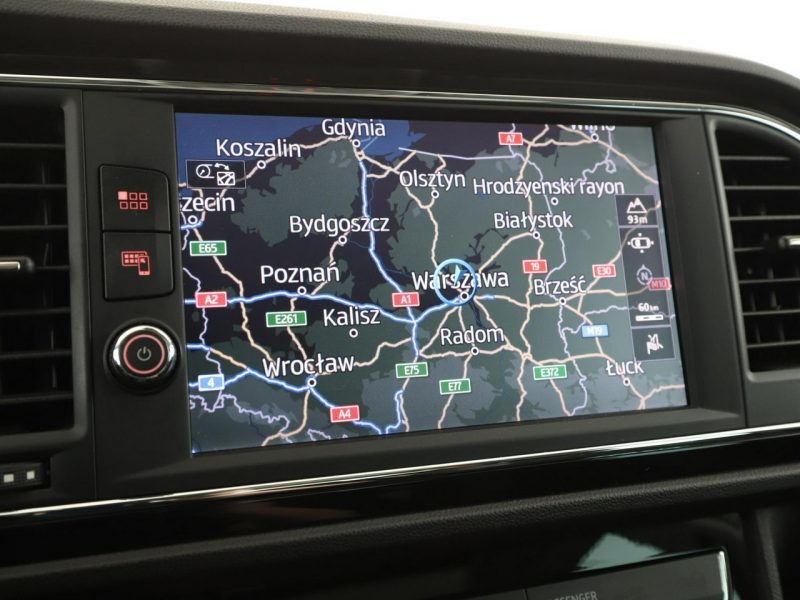 Seat Leon FR automat alcantara virtual panorama ACC grzane fotele PDC-kamera LED III (2012-)