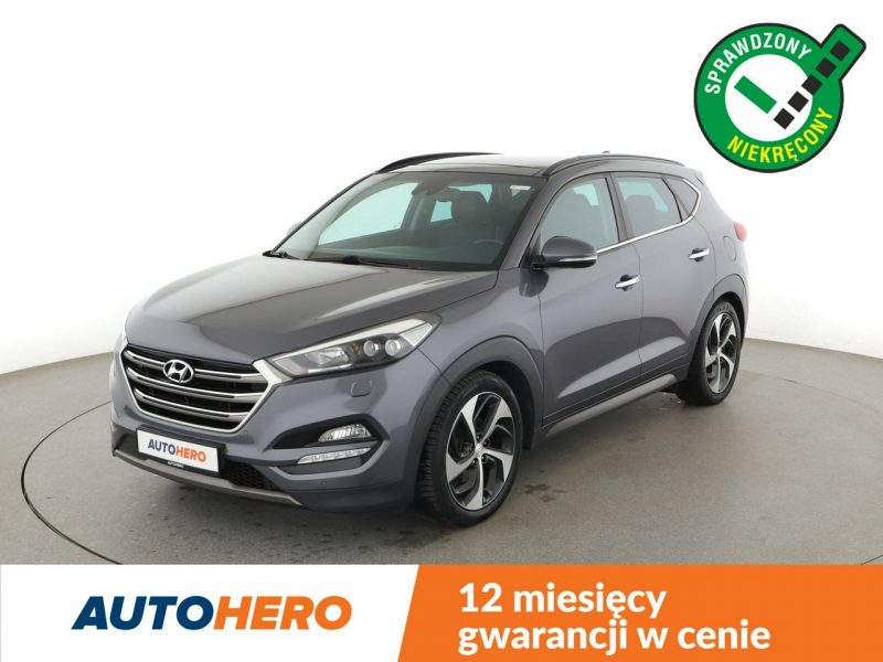 Hyundai Tucson Style 177KM skóra panorama navi kamera grzane+wentyl. fotele tempomat III (2015-2020)
