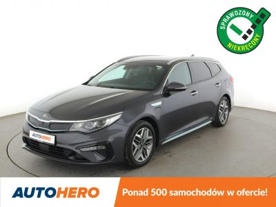 Kia Optima FV23% PHEV skóra navi el sterowane i grzane fotele kamera i czujniki p IV (2015-2020)