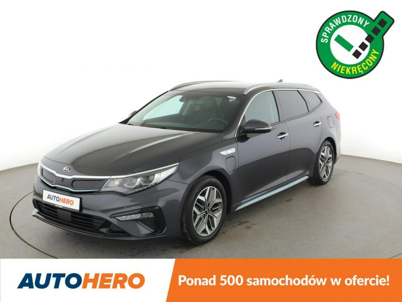 Kia Optima FV23% PHEV skóra navi el sterowane i grzane fotele kamera i czujniki p IV (2015-2020)
