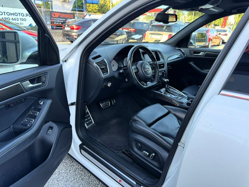 Audi SQ5 Panorama dach, Skórzana tapicerka, Podgrzewane fotele, Światła LED 8R (2013-)