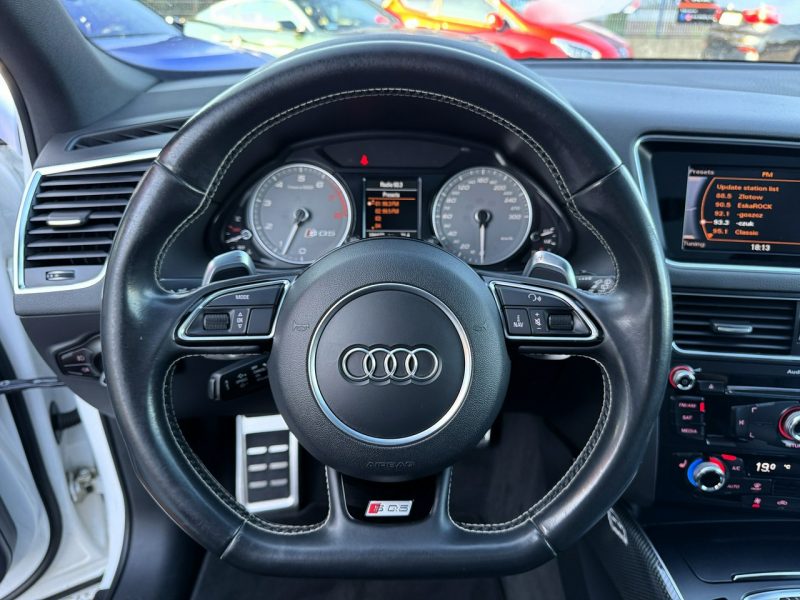Audi SQ5 Panorama dach, Skórzana tapicerka, Podgrzewane fotele, Światła LED 8R (2013-)