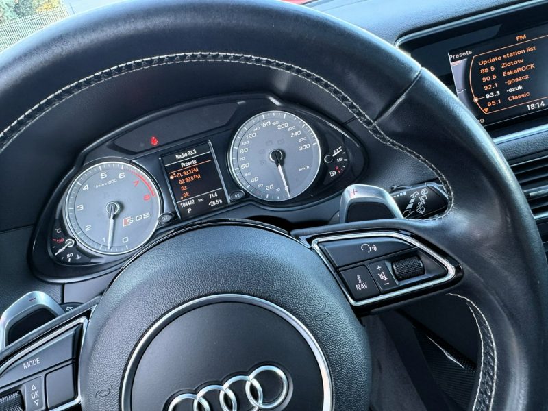 Audi SQ5 Panorama dach, Skórzana tapicerka, Podgrzewane fotele, Światła LED 8R (2013-)