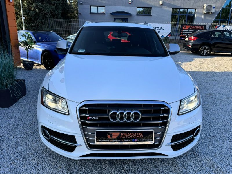 Audi SQ5 Panorama dach, Skórzana tapicerka, Podgrzewane fotele, Światła LED 8R (2013-)