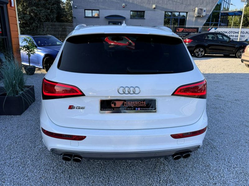 Audi SQ5 Panorama dach, Skórzana tapicerka, Podgrzewane fotele, Światła LED 8R (2013-)