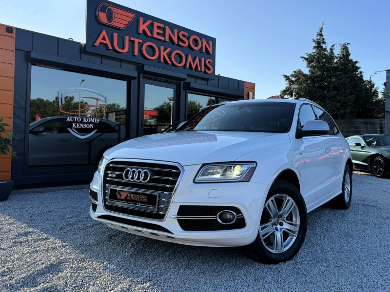 Audi SQ5 Panorama dach, Skórzana tapicerka, Podgrzewane fotele, Światła LED 8R (2013-)