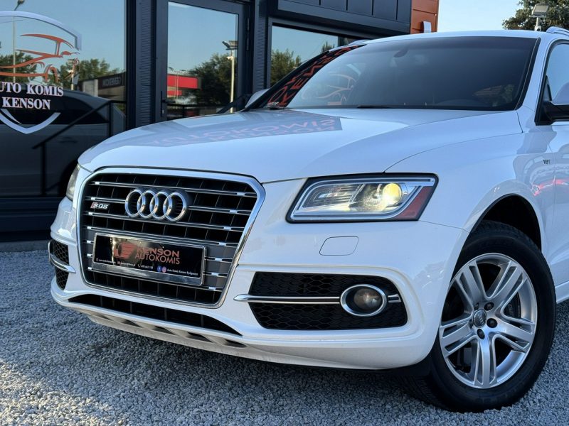 Audi SQ5 Panorama dach, Skórzana tapicerka, Podgrzewane fotele, Światła LED 8R (2013-)