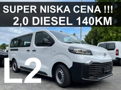 Toyota Proace Verso 2,0 144KM 9-os. Dostępny od ręki Super Niska Cena Czujniki 1770 zł
