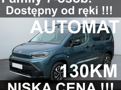Toyota Proace City Verso L2 Automat 130KM Family 7-os. Kamera Od reki ! Niska Cena 1621 zł