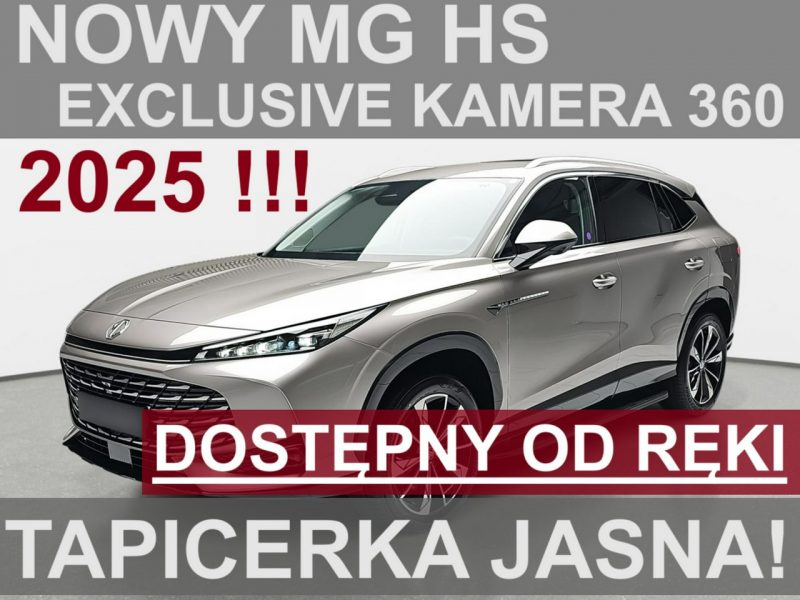 MG HS Nowy MG HS Exclusive 170KM Automat Kamera 360 Panorama 1553zł