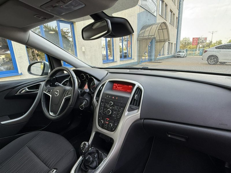 Opel Astra Opel Astra J 1.4T 2011r Klimatyzacja Serwis Alu Hatchback Zarejestrowa J (2009-2019)