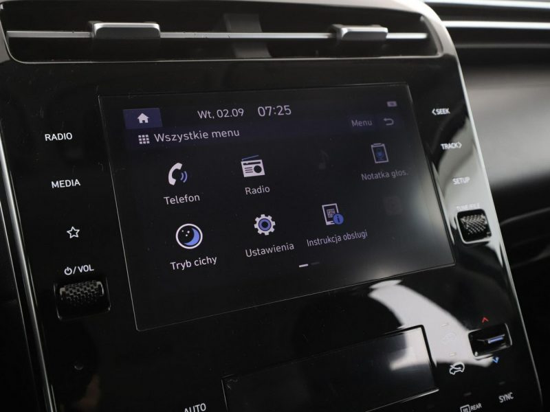 Hyundai Tucson mHEV klima auto kamera i czujniki parkowania virtual cocpit IV (2020-)
