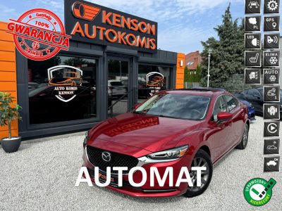 Mazda 6 Aktywny Tempomat, Asystent Pasa, Klimatyzacja, Kamera cofania, LED III (2012-)