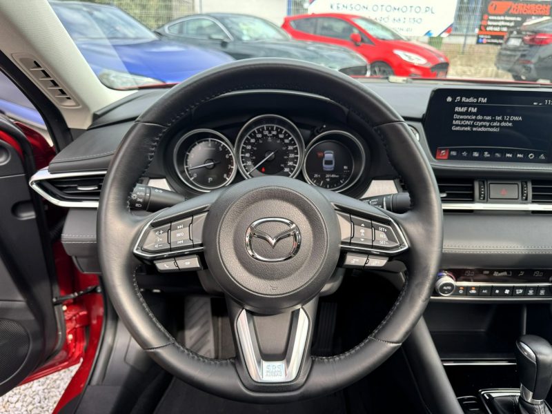 Mazda 6 Aktywny Tempomat, Asystent Pasa, Klimatyzacja, Kamera cofania, LED III (2012-)