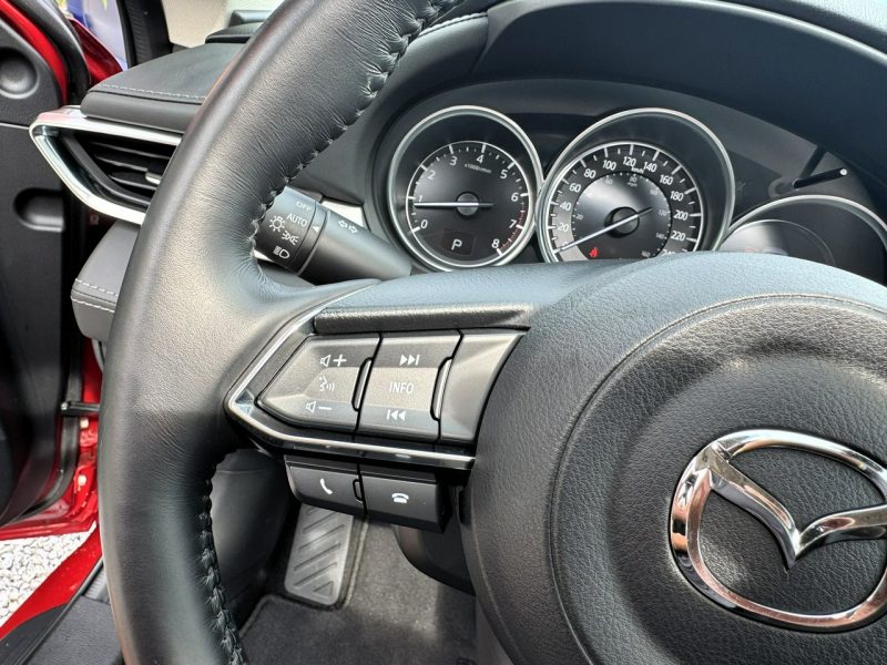 Mazda 6 Aktywny Tempomat, Asystent Pasa, Klimatyzacja, Kamera cofania, LED III (2012-)