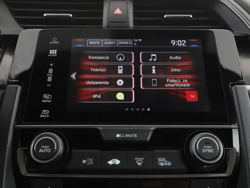 Honda Civic full LED navi virtual cocopit klima auto kamera grzane fotele X (2017-2021)