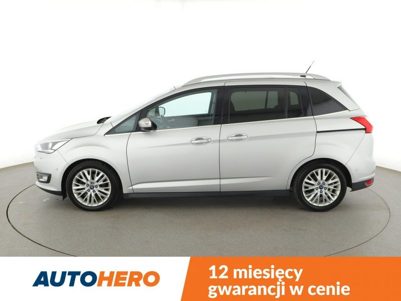 Ford Grand C-MAX bi-xenon navi klima auto kamera i czujniki parkowania grzane fotele