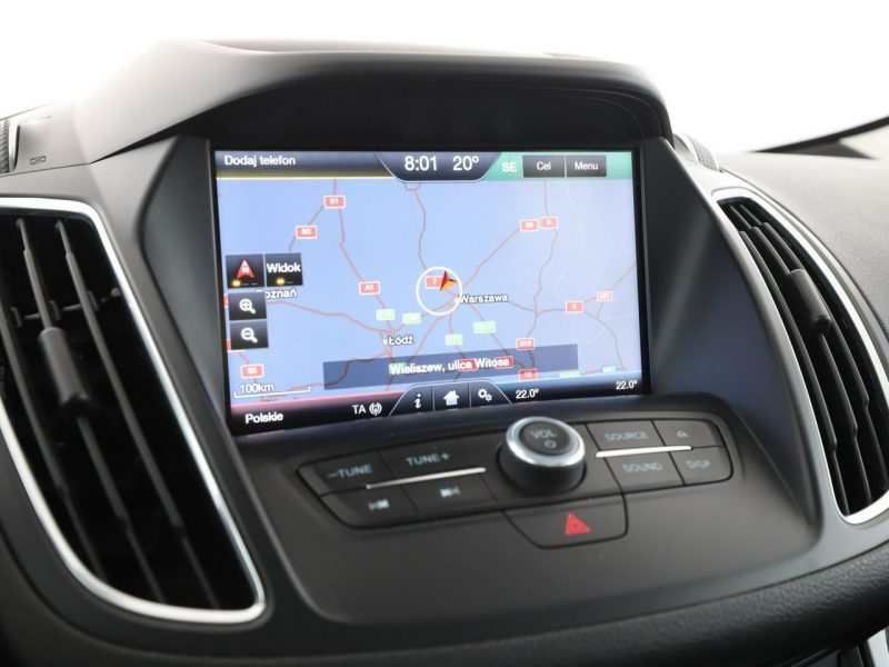 Ford Grand C-MAX bi-xenon navi klima auto kamera i czujniki parkowania grzane fotele