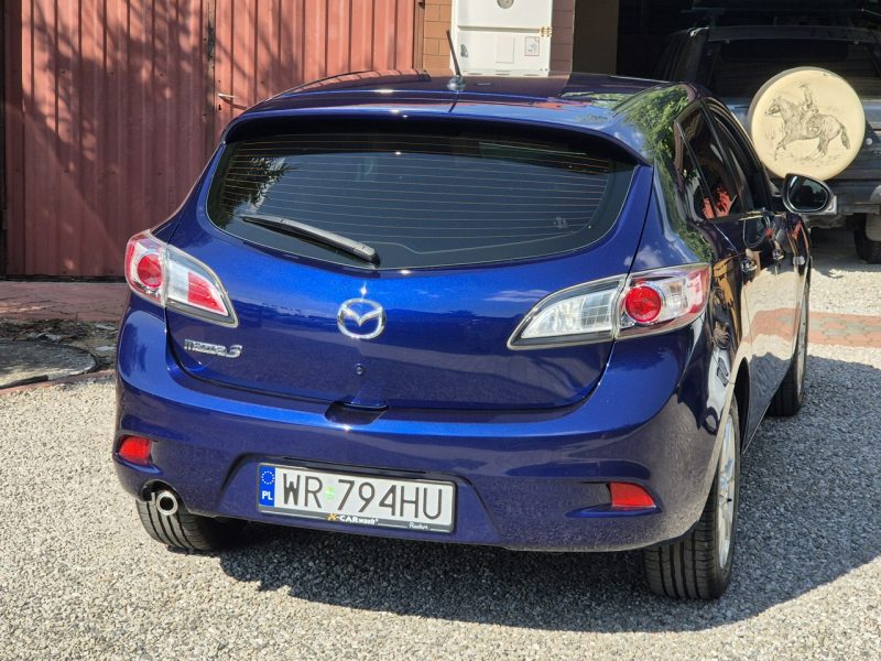 Mazda 3 1.6B, Ledy, 1 Właściel, Jak Nowa-124tyś km, Piękny kolor, Z Niemiec II (2009-2013)