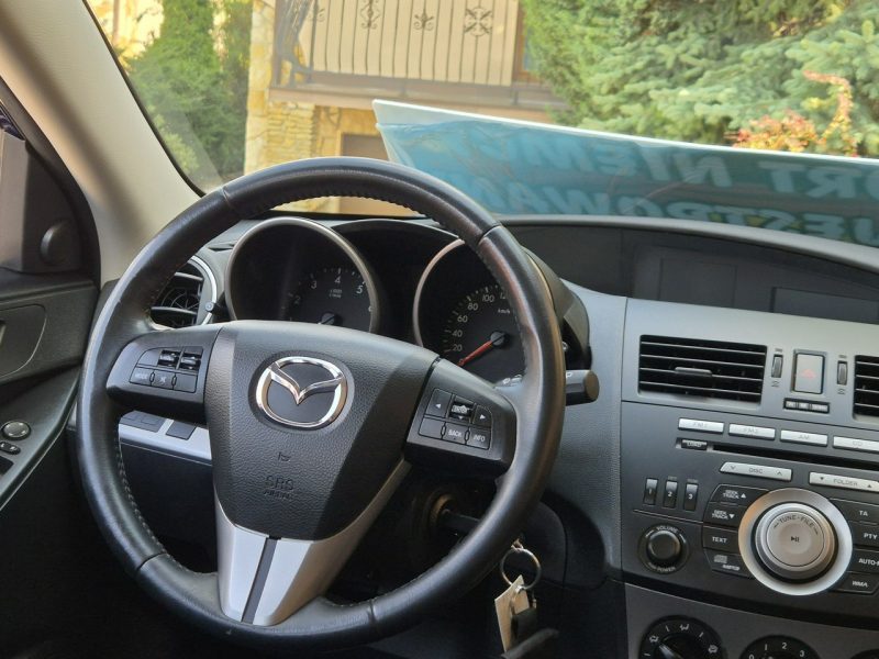 Mazda 3 1.6B, Ledy, 1 Właściel, Jak Nowa-124tyś km, Piękny kolor, Z Niemiec II (2009-2013)