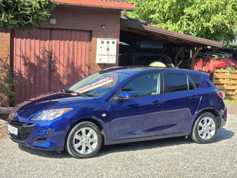 Mazda 3 1.6B, Ledy, 1 Właściel, Jak Nowa-124tyś km, Piękny kolor, Z Niemiec II (2009-2013)