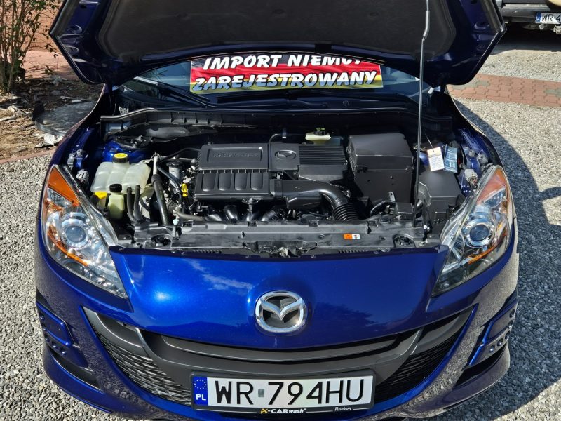 Mazda 3 1.6B, Ledy, 1 Właściel, Jak Nowa-124tyś km, Piękny kolor, Z Niemiec II (2009-2013)